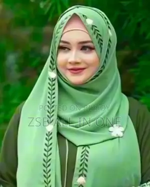 দুবাই চেরি এমব্রয়ডারি হিজাব