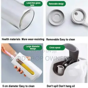 Fashion Glass Automatic Flip Oiler