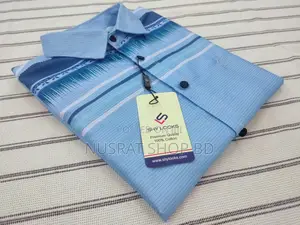 Luxury Spandex Print Shirt