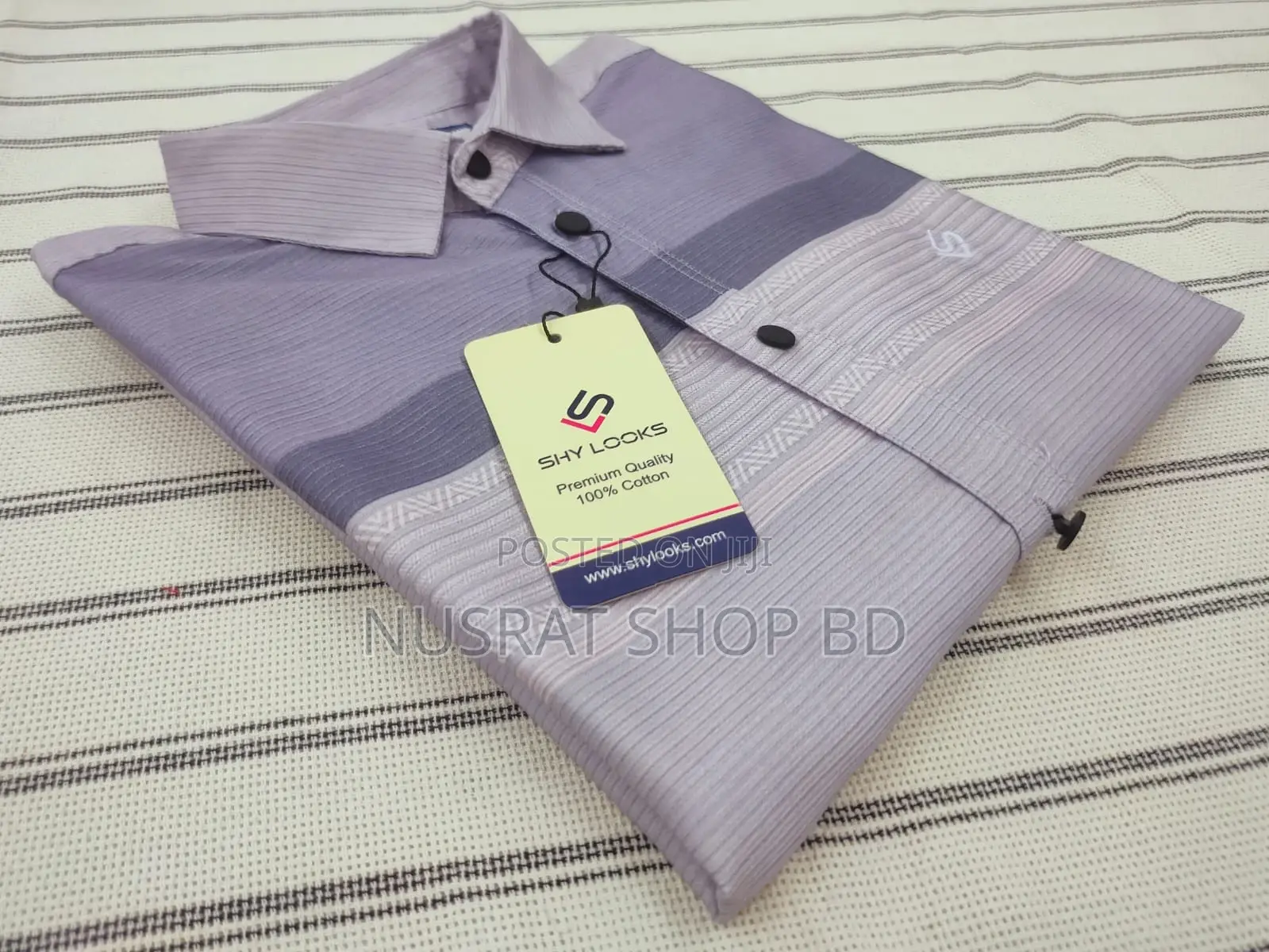 Luxury Spandex Print Shirt