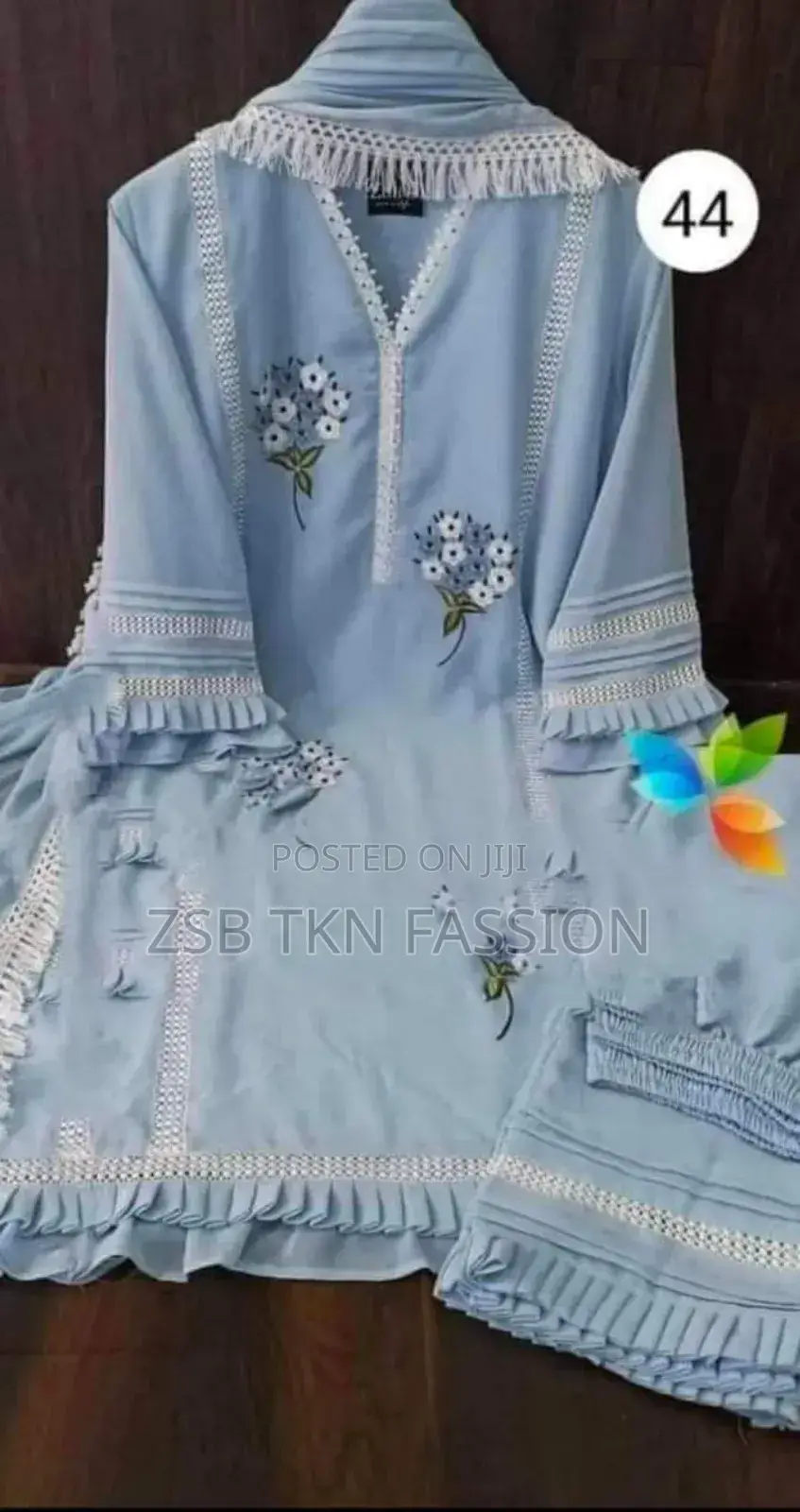 Pakistani Zaira Dress Diamond Georgette