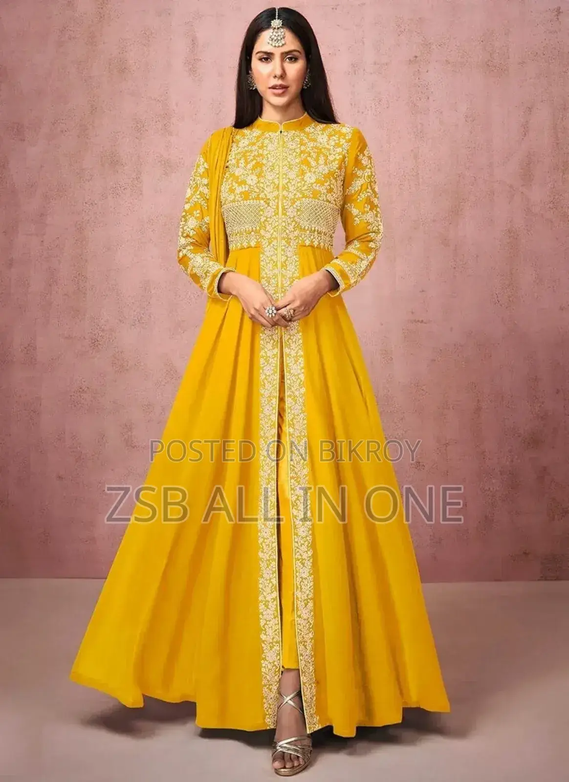 Embroidered Party Dress Indian
