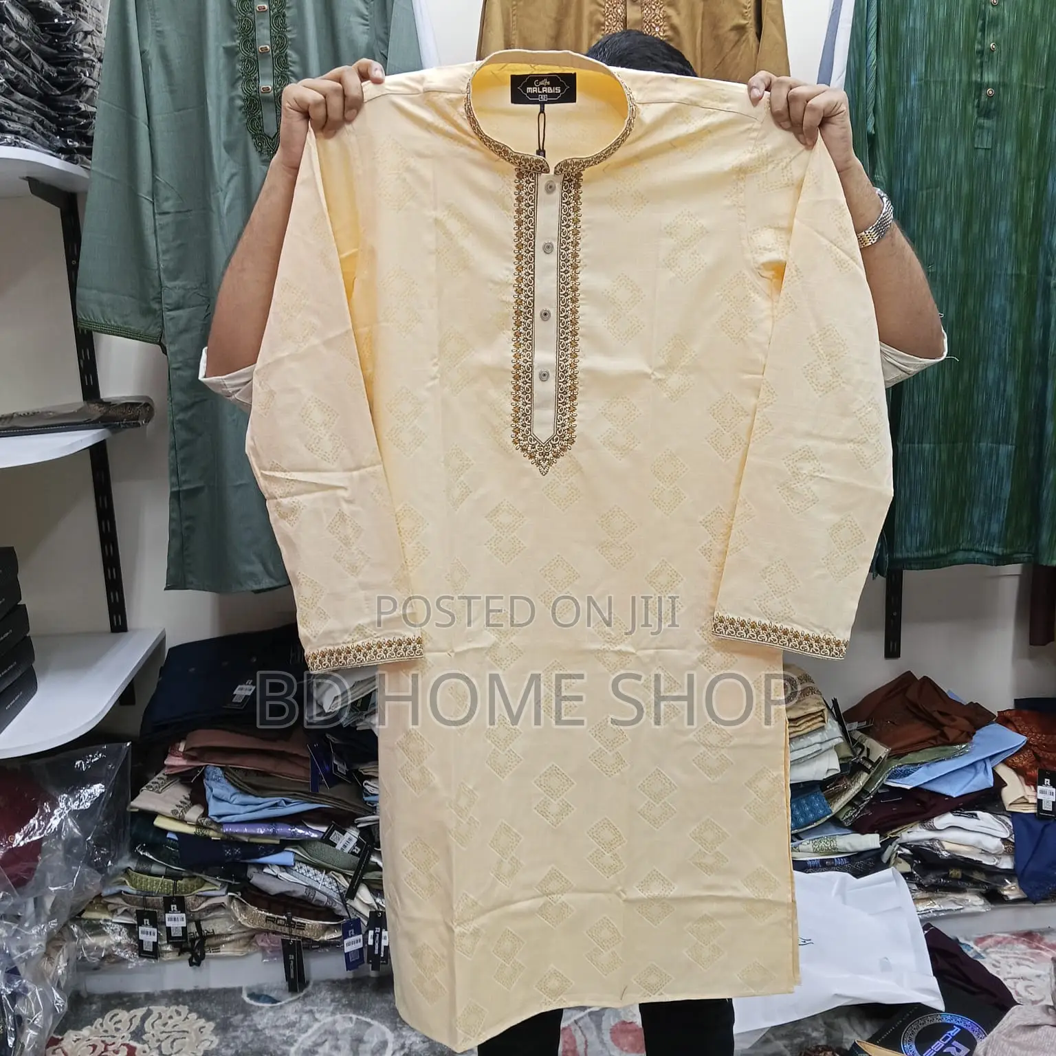 Exclusive Embroidery Cotton Panjabi