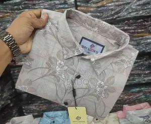 Pure Cotton Full Sleeve Print Shirt for Men's