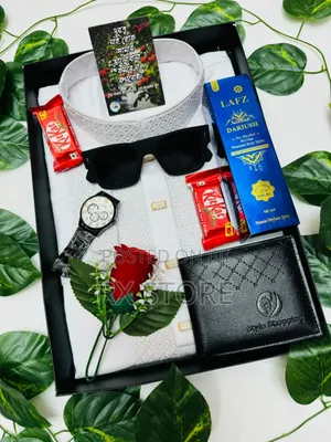 Eid White Panjabi Combo