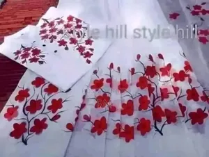 Hand Print Couple Dress, Imo