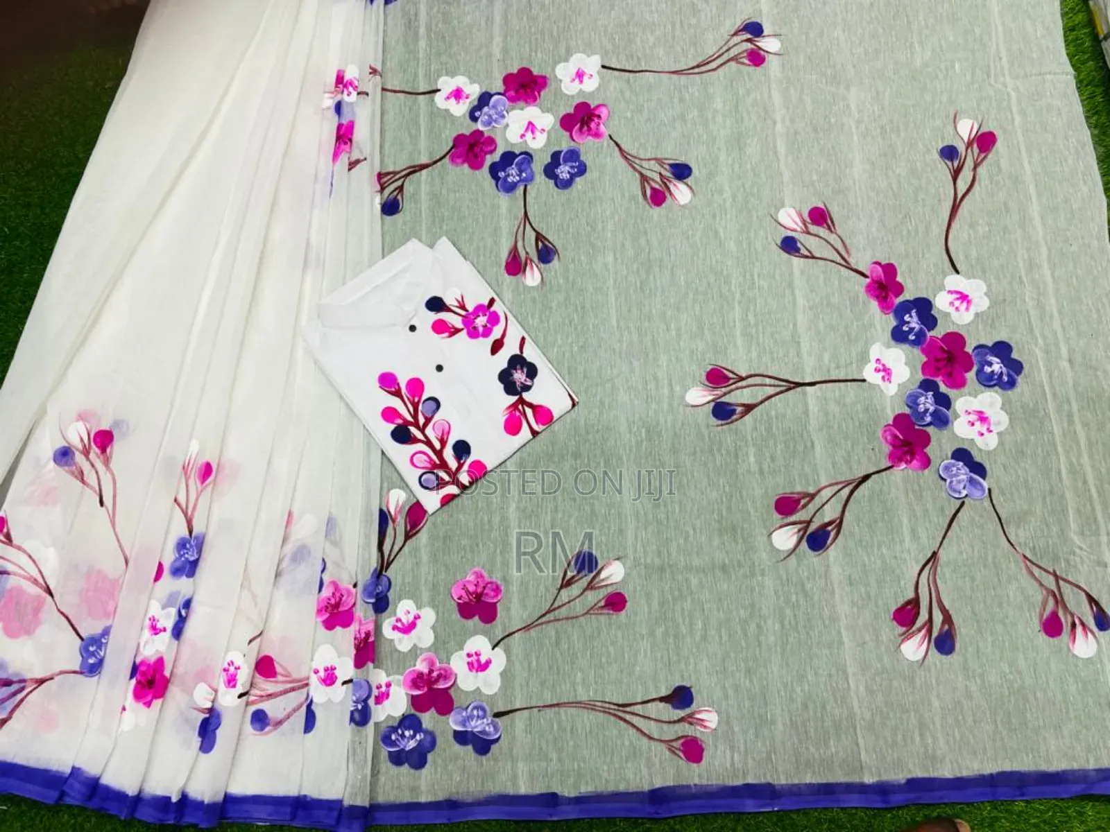 Hand Print Couple Dress, Imo