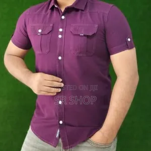 Photo - Men`S Exclusive Cotton Shirt (Half Sleeve)