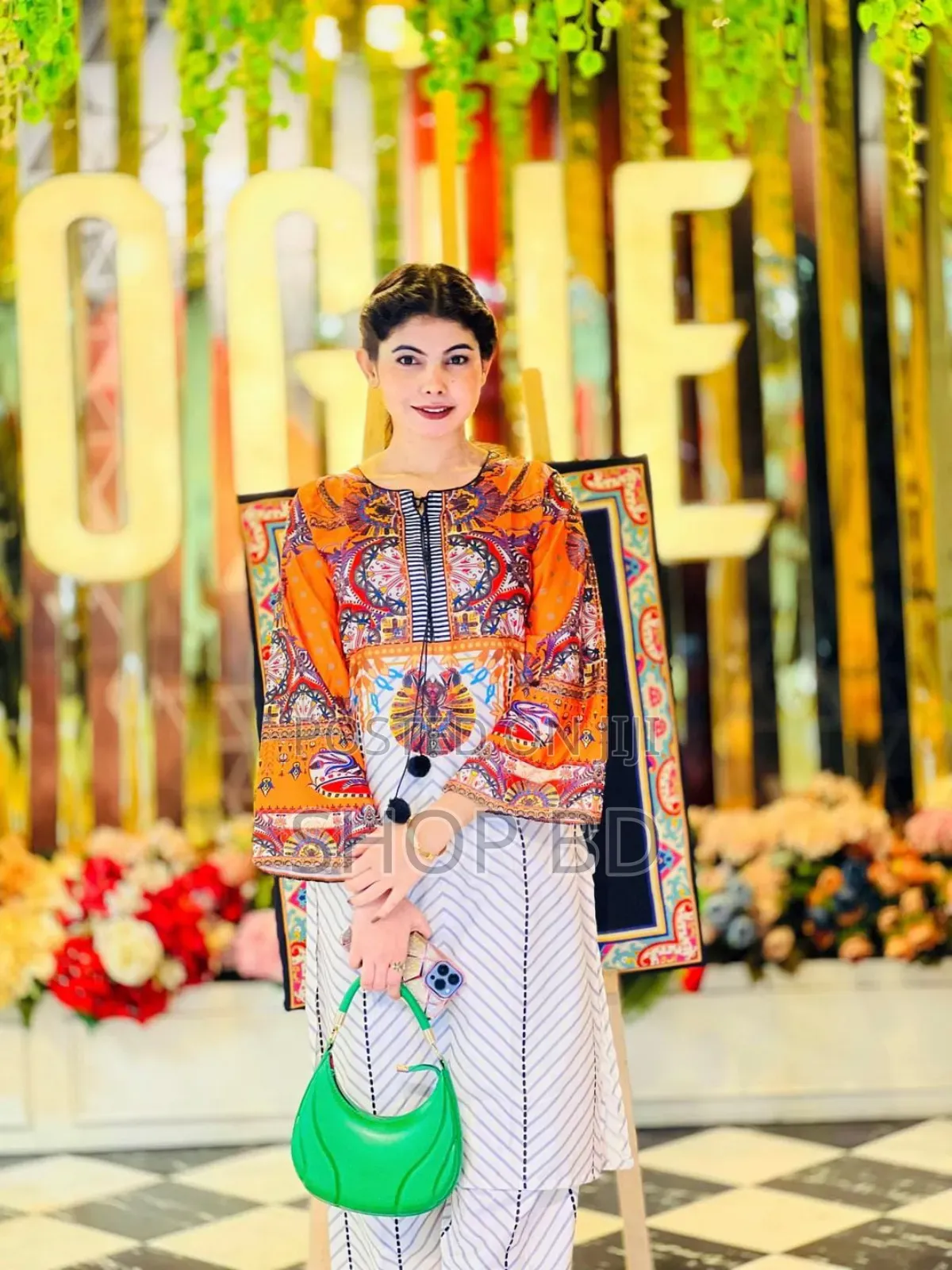 Pakistani Print Two Piece