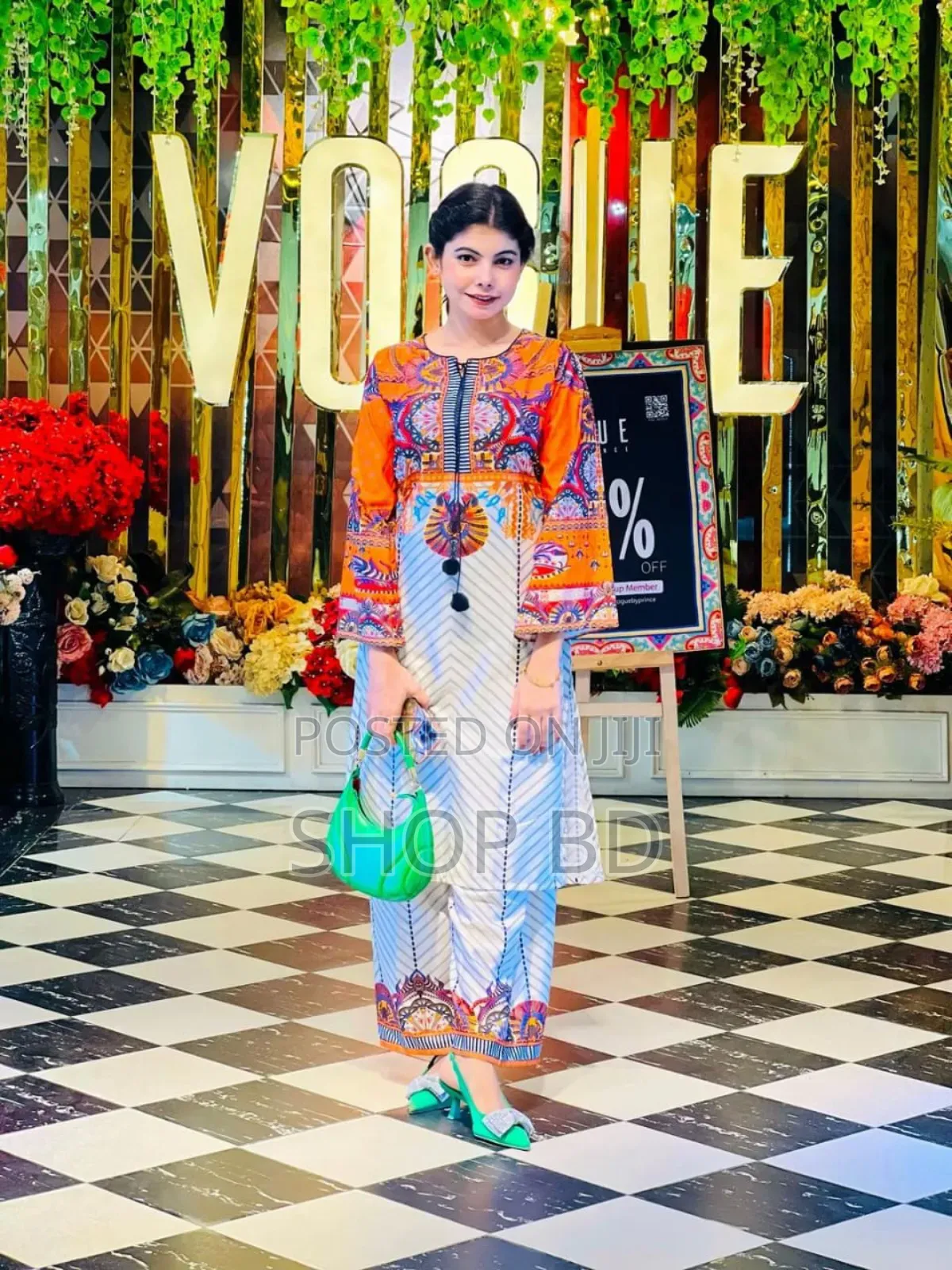 Pakistani Print Two Piece