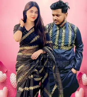 Sharee Panjabi Couple Set With Blouse Piece