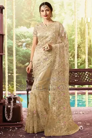 Saree With Blouse Piece Indian