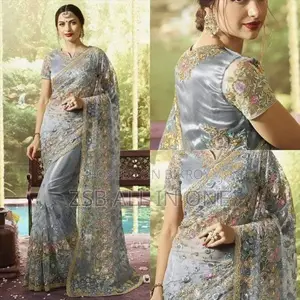 Saree With Blouse Piece Indian