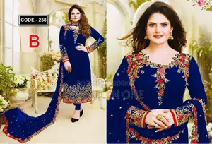 Soft Georgette Embroidered Georgette Kameez
