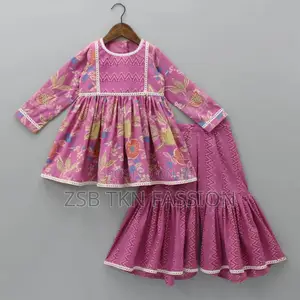 Trendy Baby Tops With Sharara