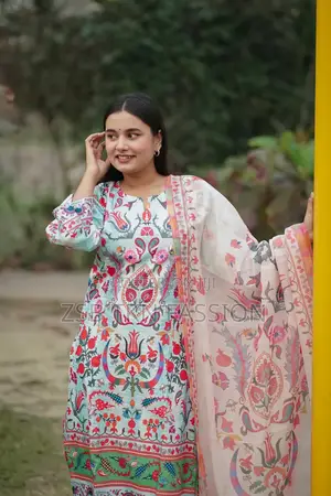  Digital Print Three Piece 