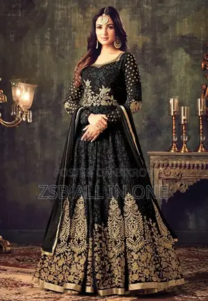 জর্জেট আনারকলি স্যুট