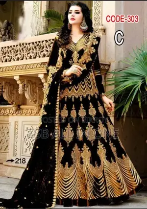 Embroidered Georgette Anarkali Gown
