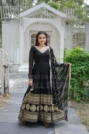 রং বাহার জর্জেট আনারকলি স্যুট