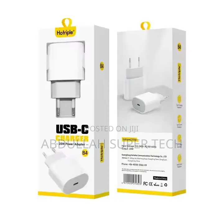 Hotriple Original 20w Adapter for Android and iPhone