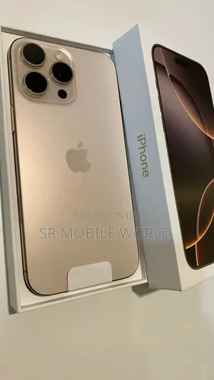 New Apple iPhone 16 Pro Max 256 GB Black