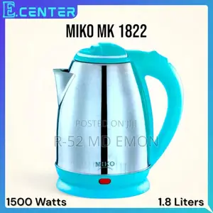 Photo - Miko Mk 1822 – Electric Kettle – 1.8 Liters