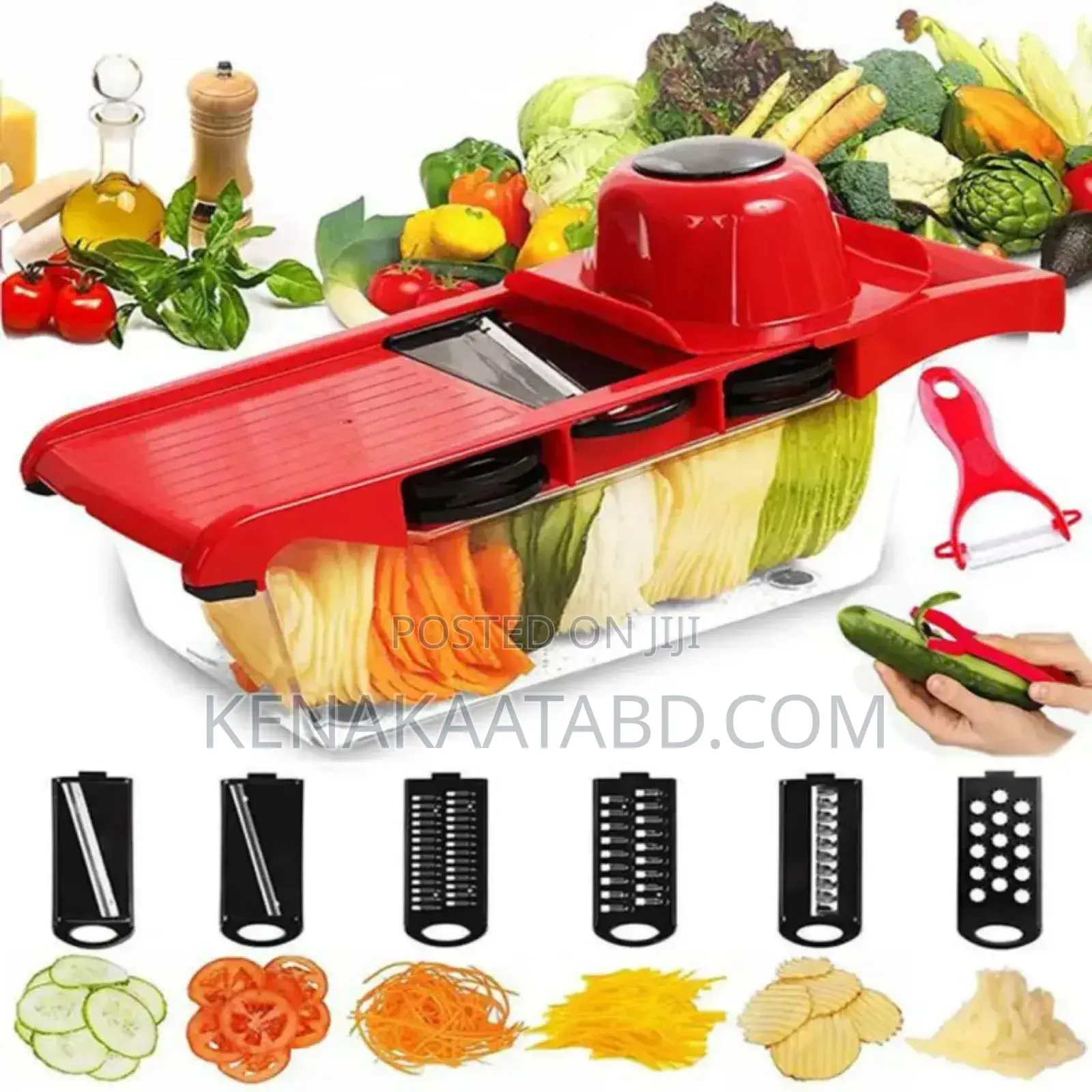Multi-Functional Vegetables Plastic Slicer