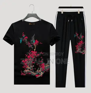 T-Shirt and Trouser Combo Set for Men