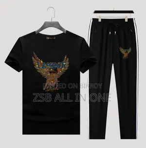 T-Shirt and Trouser Combo Set for Men