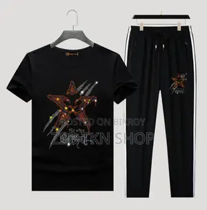 T-Shirt and Trouser Combo Set for Men