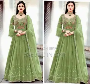 High-Quality Embroidery Party Dress Four Piece