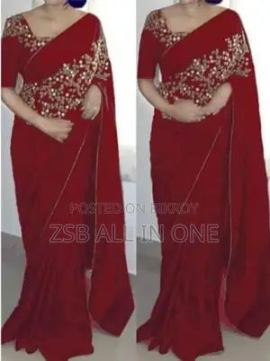 Indian Saree Blouse Piece Included