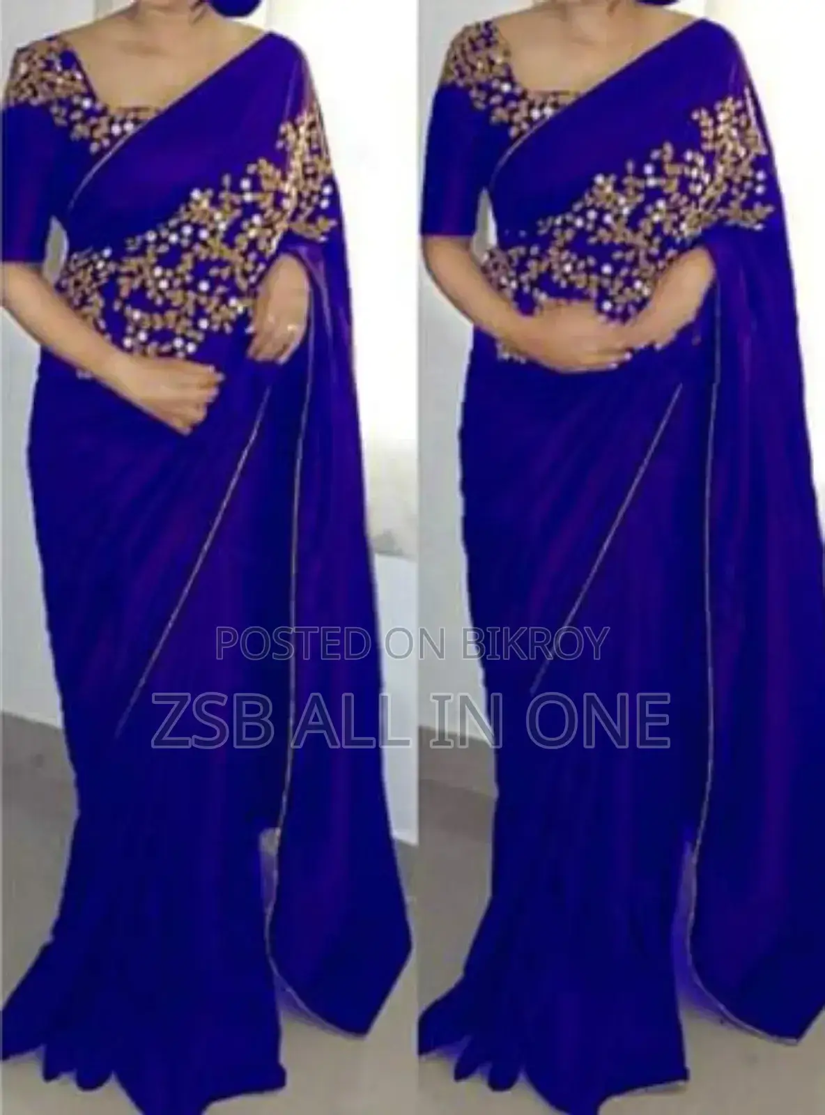 Indian Saree Blouse Piece Included