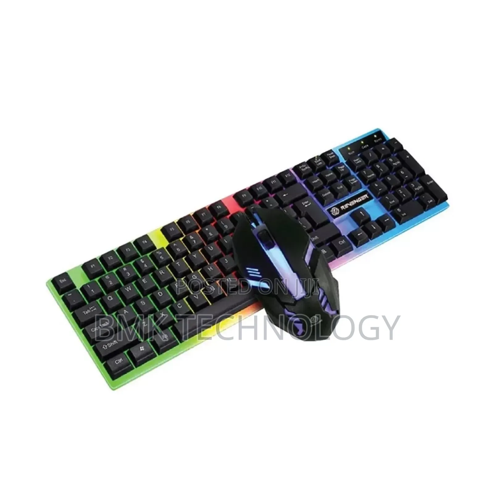 Revenger RKM-24g Black Wired Gaming Keyboard Mouse Combo