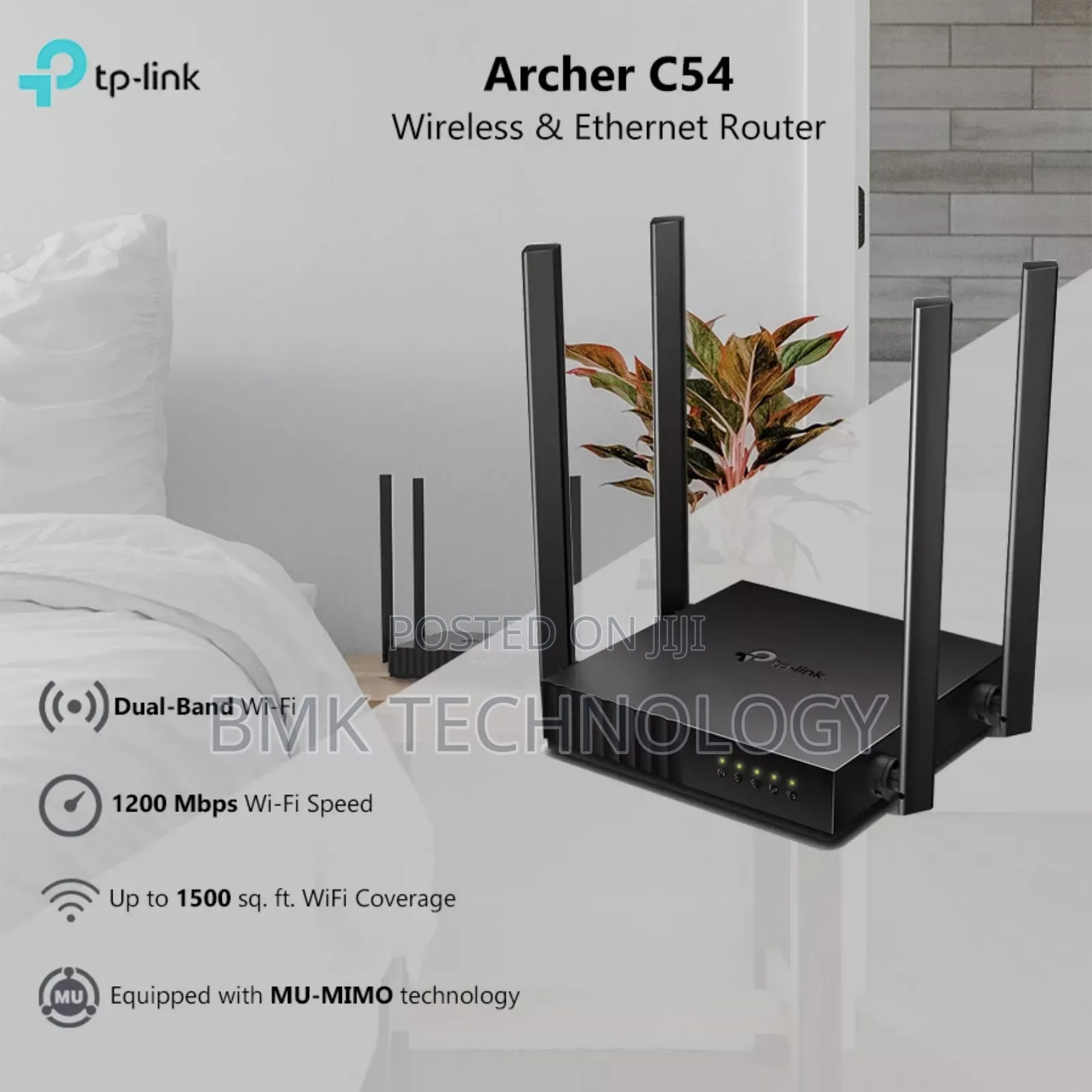 Tp-Link Archer C54 Dual-Band Ac1200 MBPS Wi-Fi Router