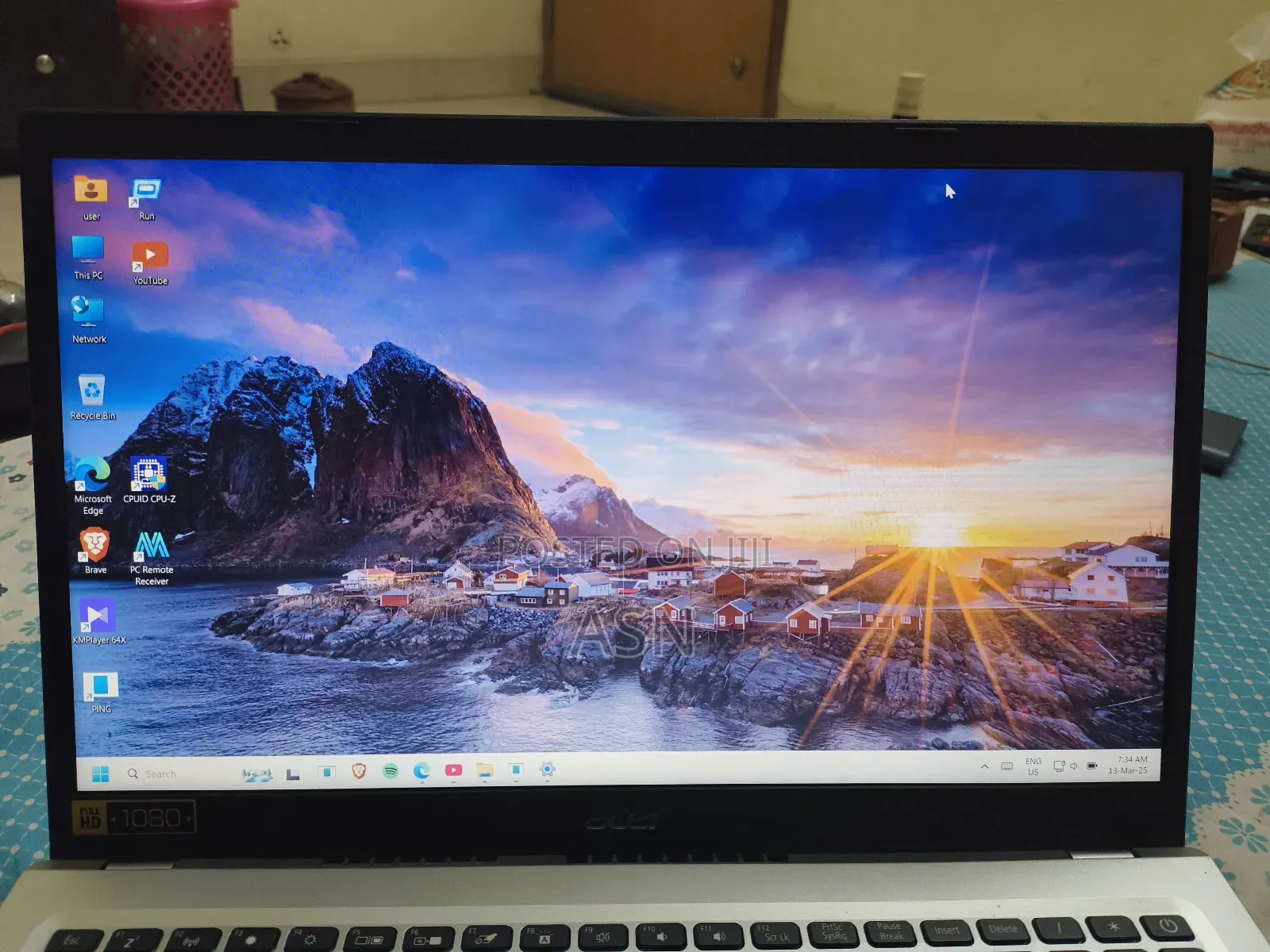 Laptop Acer Aspire A515-52 8GB Intel Core I3 SSD 512GB