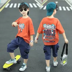 Premium Boys T-shirt And Pant Set