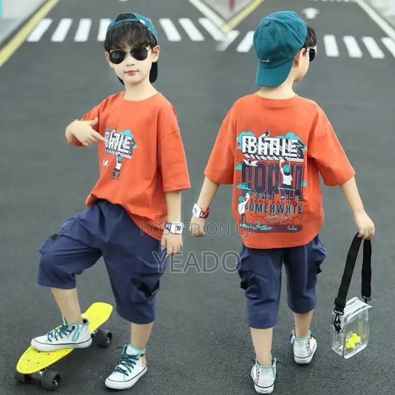 Premium Boys T-shirt And Pant Set