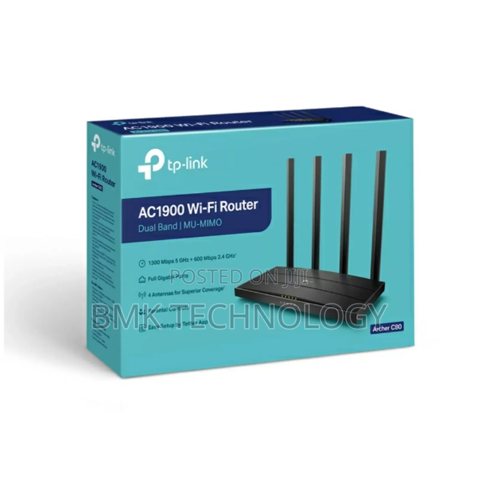 Tp-Link Archer C80 Ac1900 Dual-Band Gigabit Wi-Fi Router