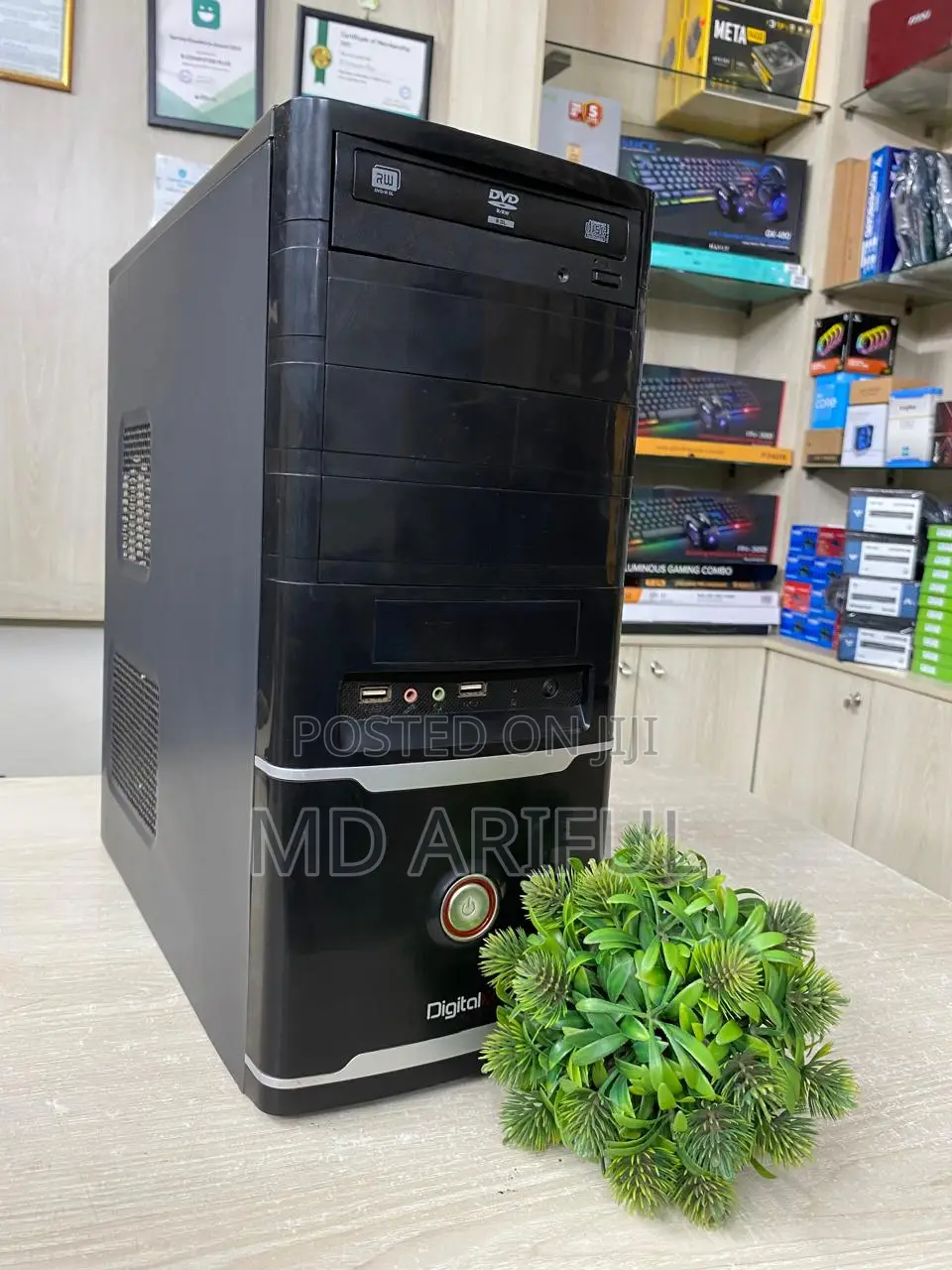 Fresh Pc_asus-H*61_core I5 (2nd Gen)_8gb Ram_128gb SSD