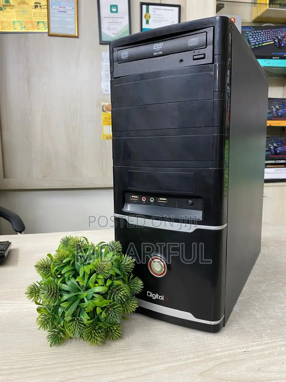 Fresh Pc_asus-H*61_core I5 (2nd Gen)_8gb Ram_128gb SSD