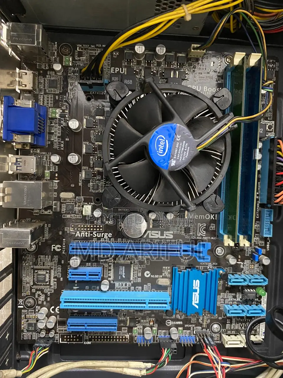 Fresh Pc_asus-H*61_core I5 (2nd Gen)_8gb Ram_128gb SSD