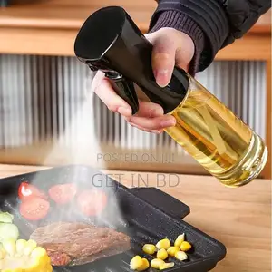 Photo - 200ml Plastic Oil Spray Bottle Outdoor Barbecue