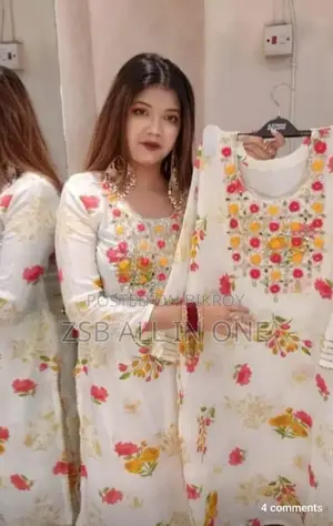 Readymade Naira Cut Three Piece New Update