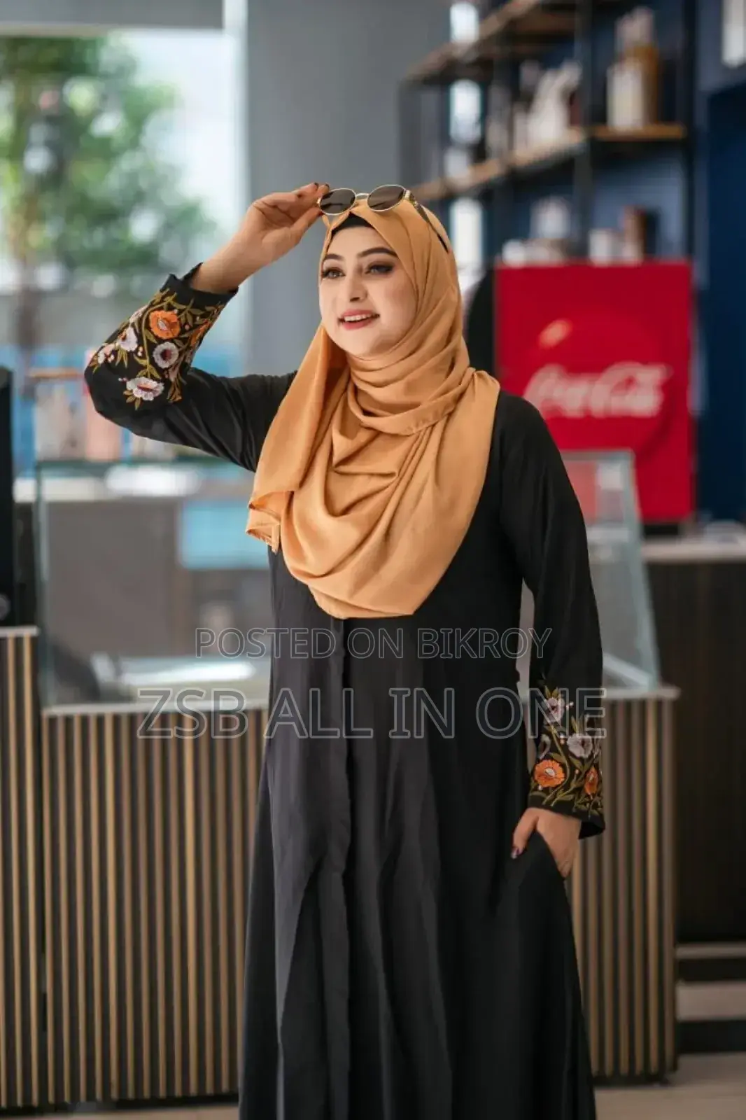 Embroidery Borka (Only Borka) Embroidery Work in Sleeve