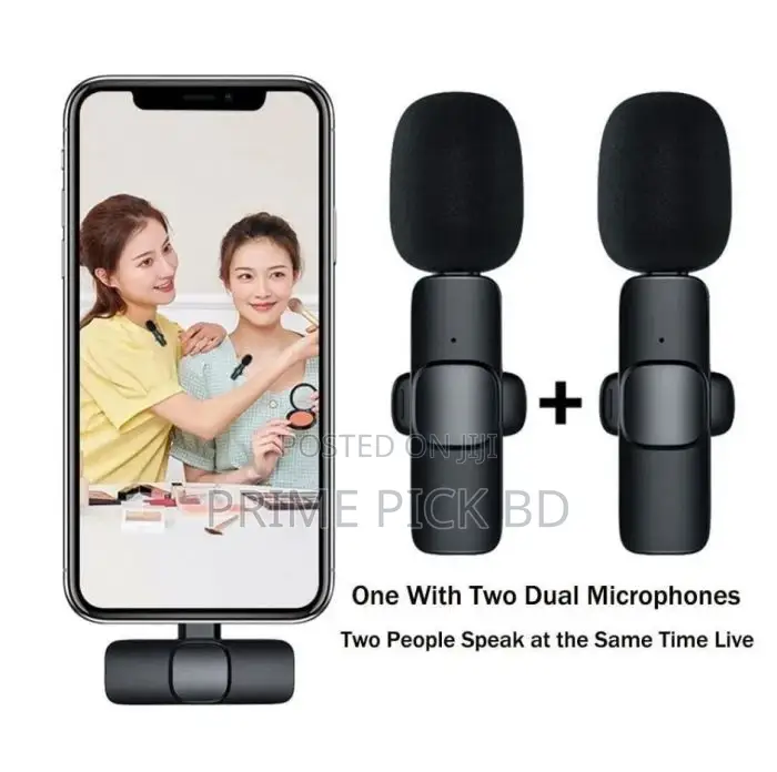 Wireless Microphone Portable Audio Video Recording