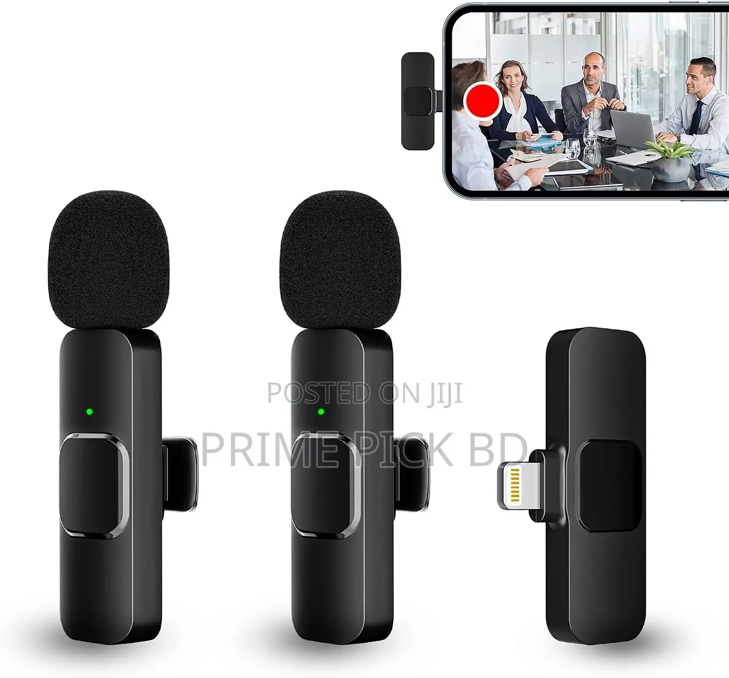 Wireless Microphone Portable Audio Video Recording