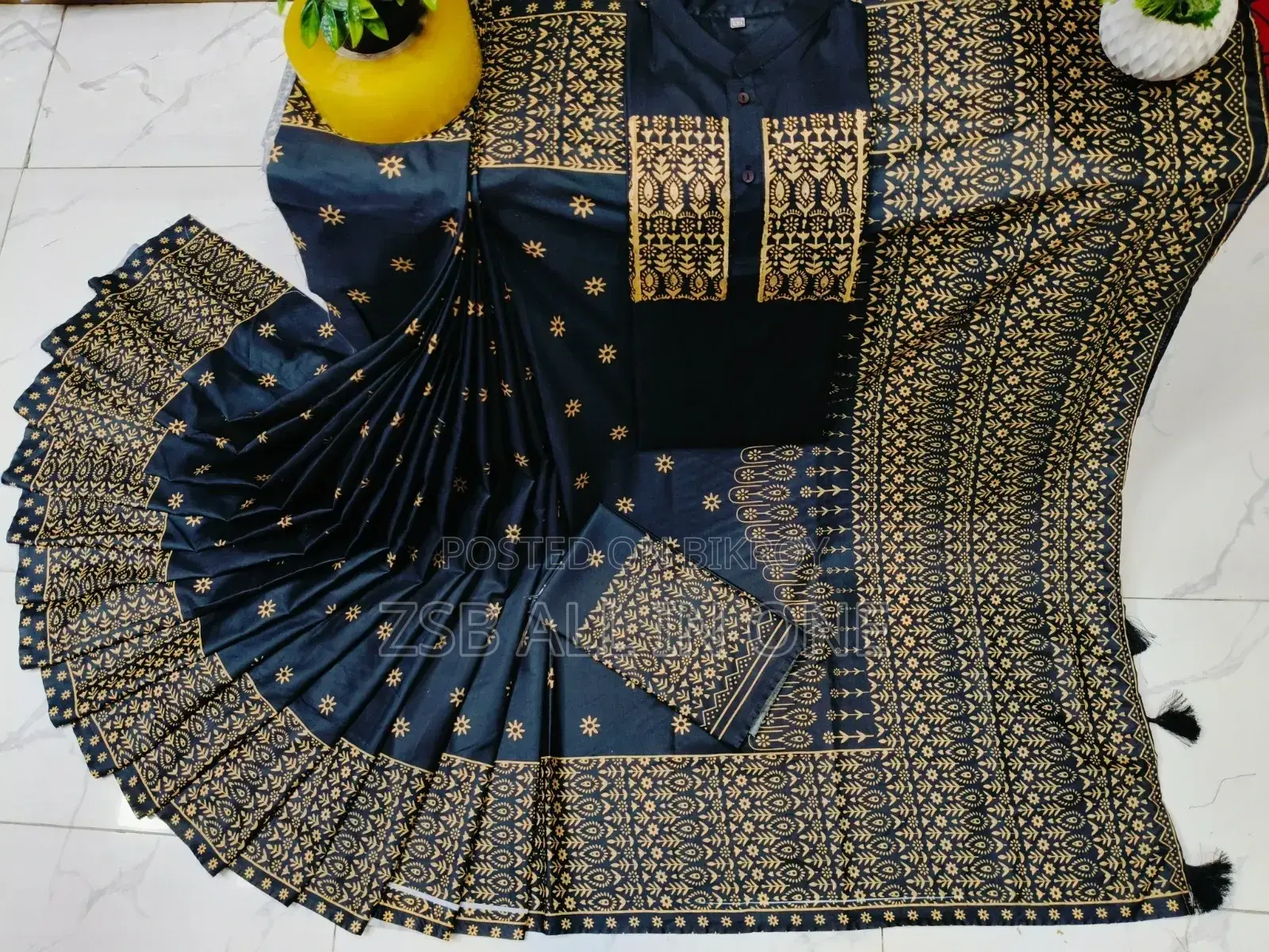 Sharee Panjabi Couple Set With Blouse Piece
