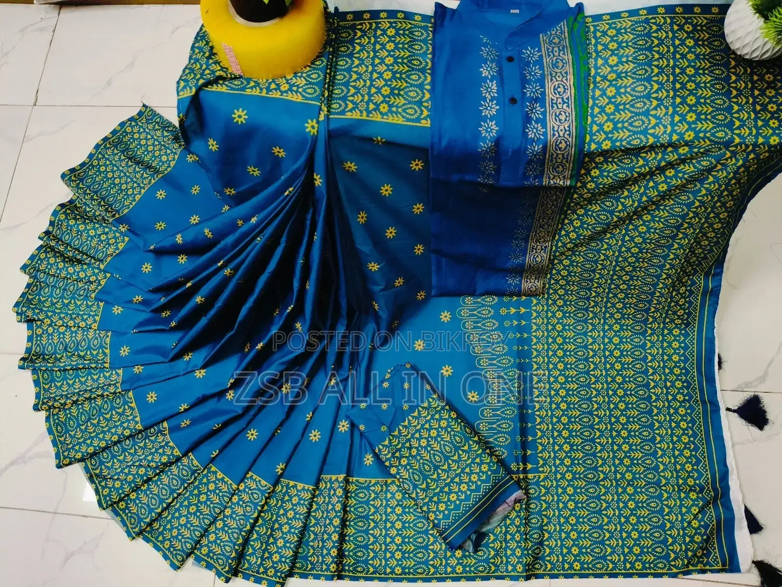 Sharee Panjabi Couple Set With Blouse Piece