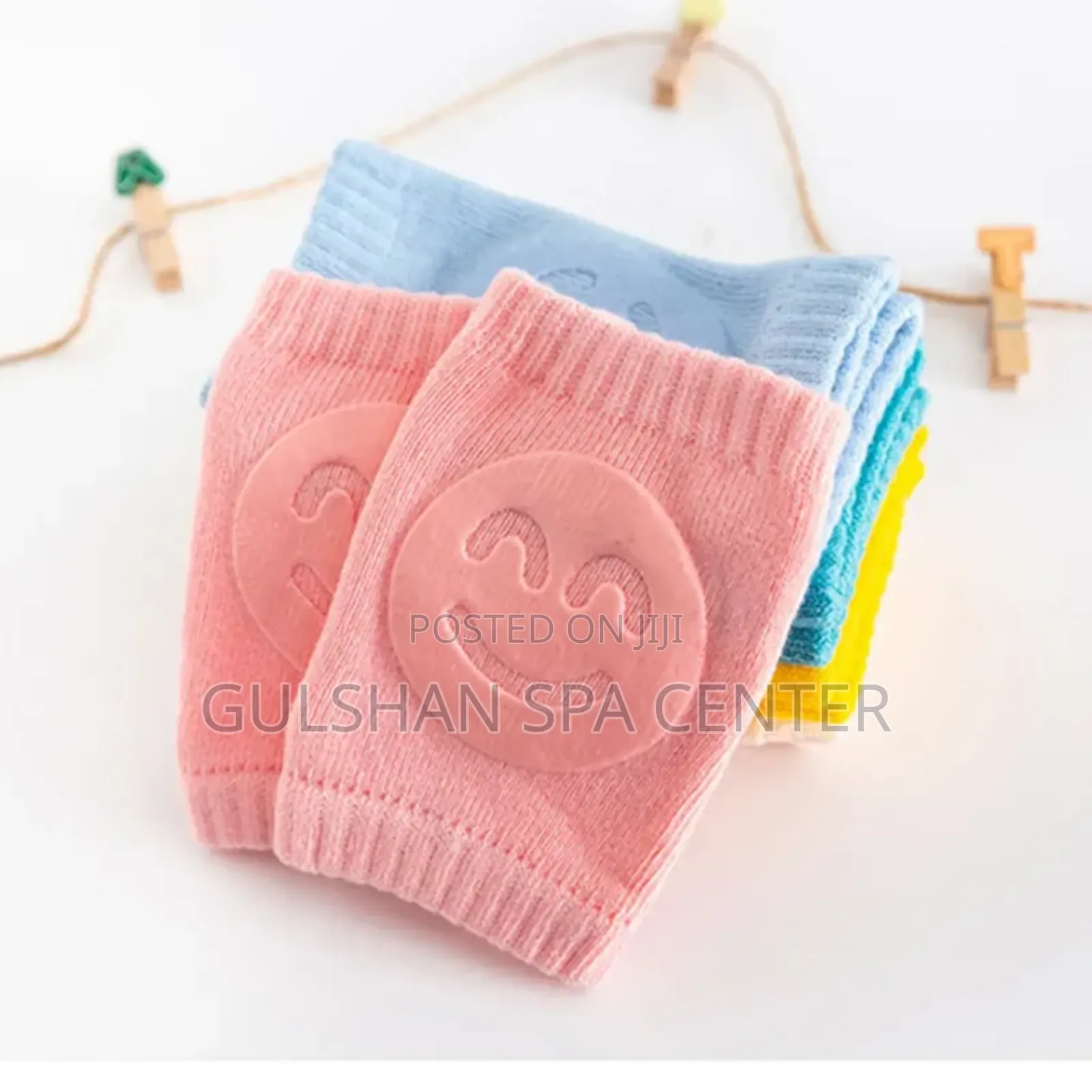 1 Pair Baby Knee Pads Unisex Breathable Elastic Anti Skid